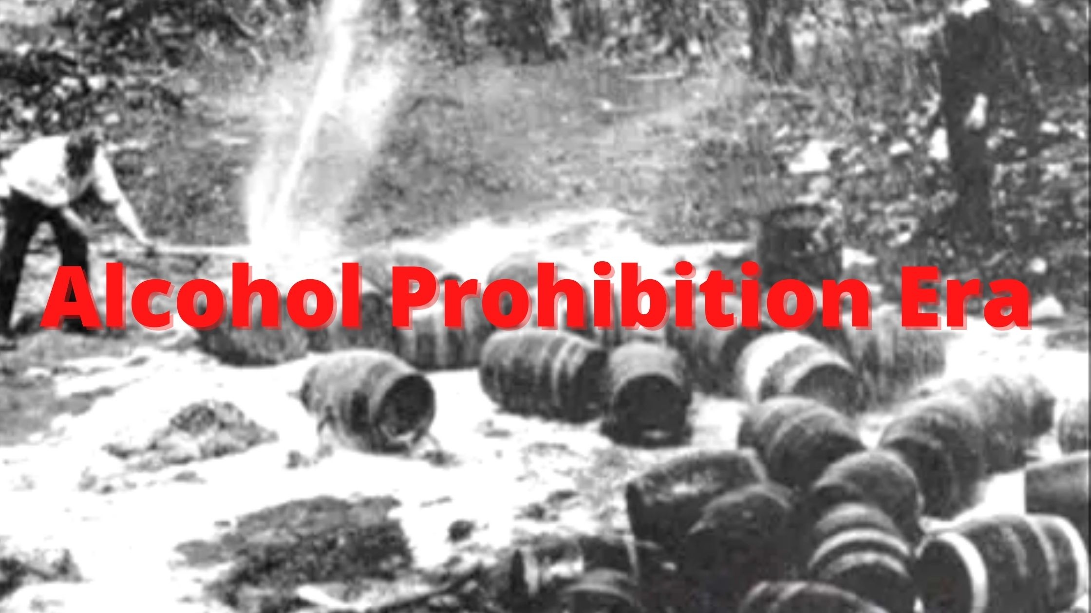 alcohol prohibition era